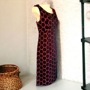 Peter nygard Midi pink cut out Dress Women's size 6